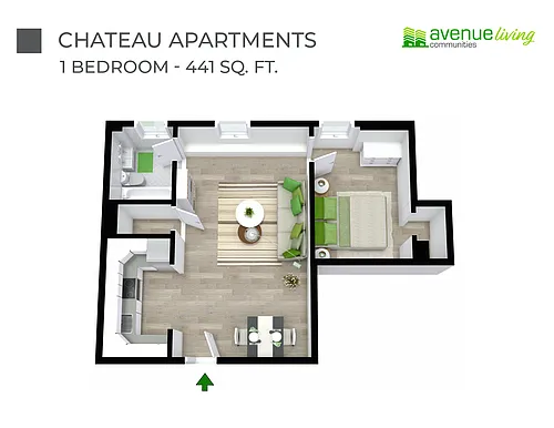 Floor plan 1A