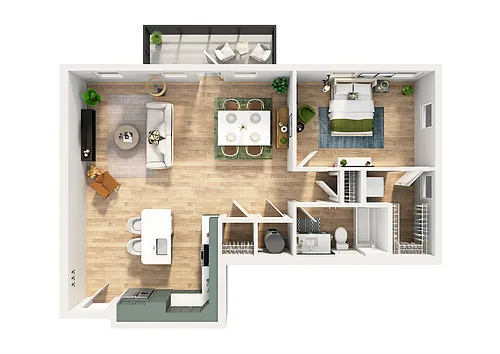 Floor plan A14