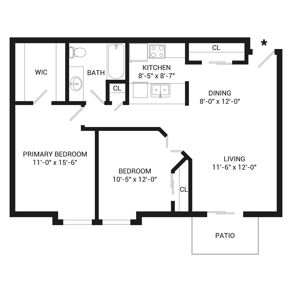 Floor plan Pine