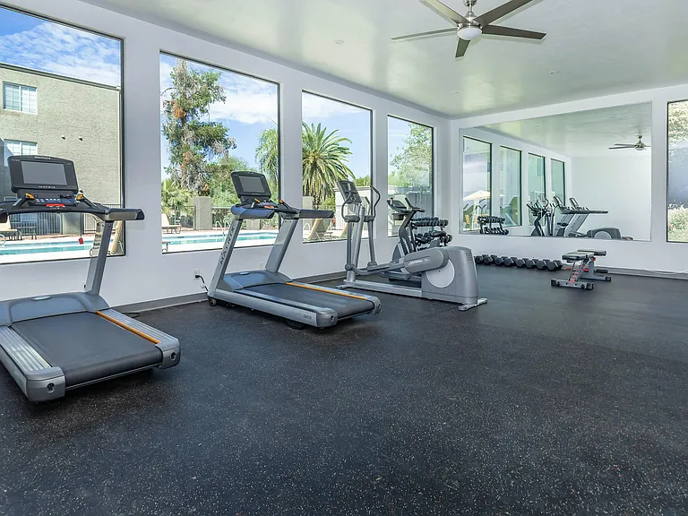 24- Hour Fitness Room