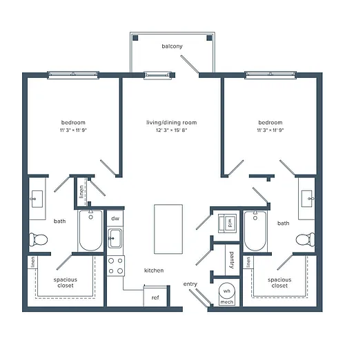 Floor plan B1