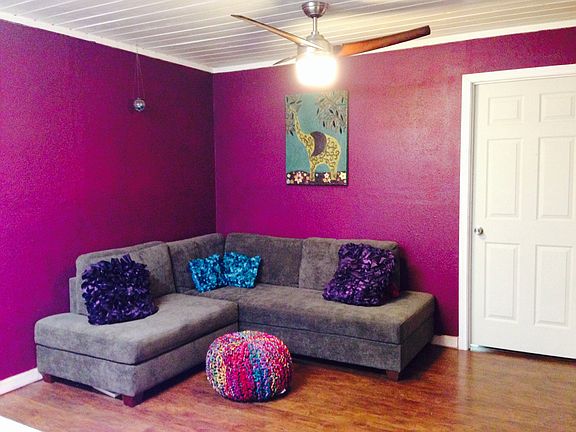 Upstairs living area