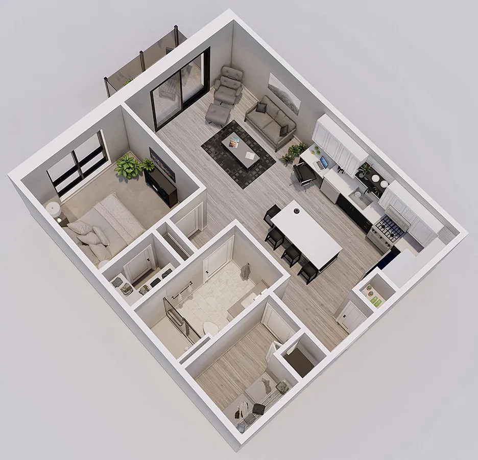 Floor plan Wedgewood Style A