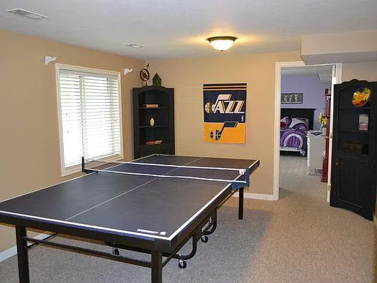 Basement playroom