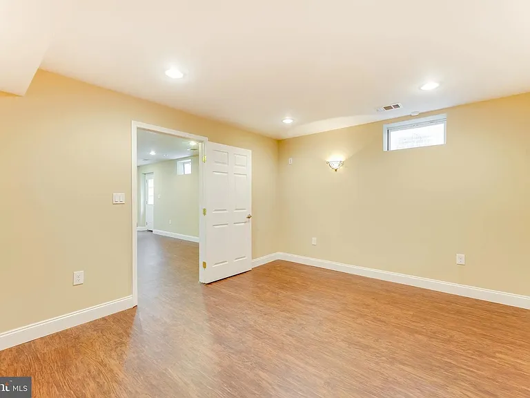 Media/ Theater Room with Hookups for surround sound
