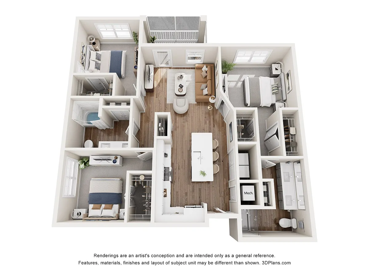 Floor plan C1