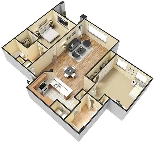 Floor plan REEP Renovated
