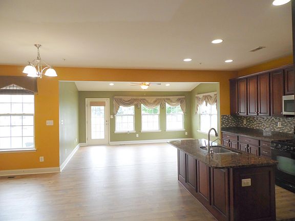 Kitchen/great room from living room