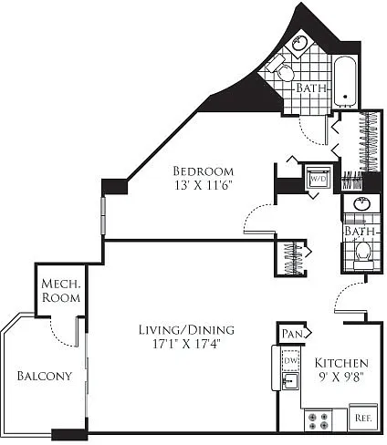 Floor plan Chelsea B