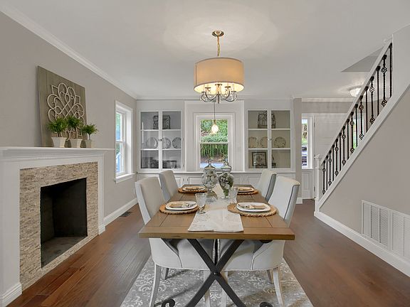 Dining Room w/Fireplace