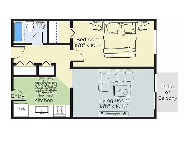 Floor plan Belmont