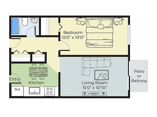 Floor plan Belmont