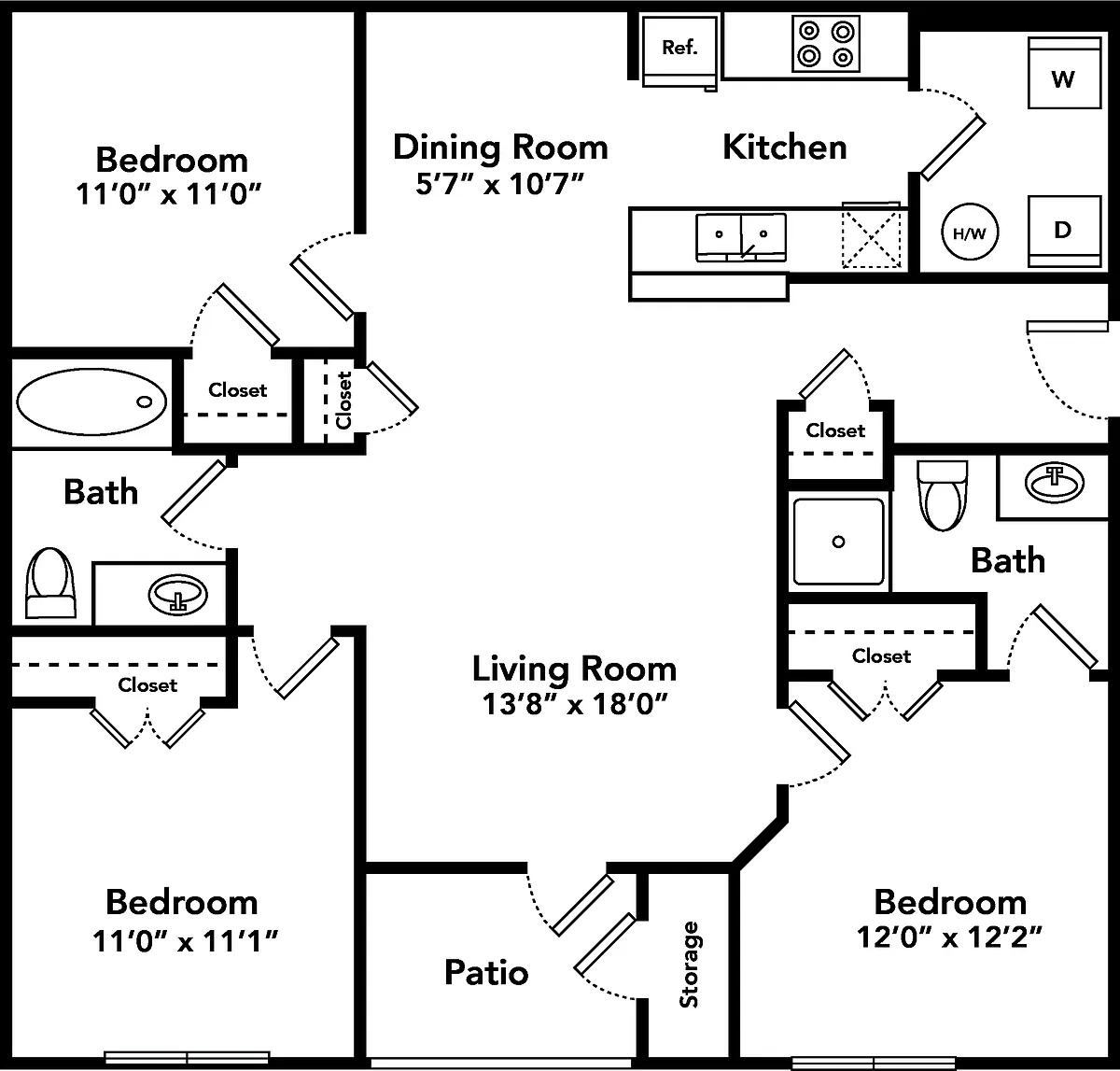 Floor plan The Villa