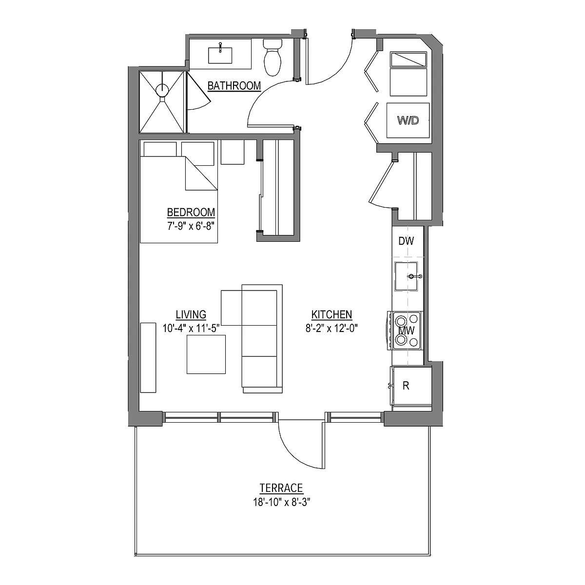 Floor plan Plan 15 Terrace