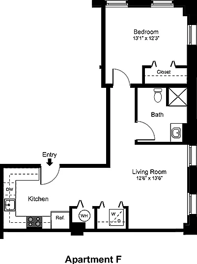 Frawley 1 Bedroom 1 Bath Frawley 1 Bedroom 1 Bath