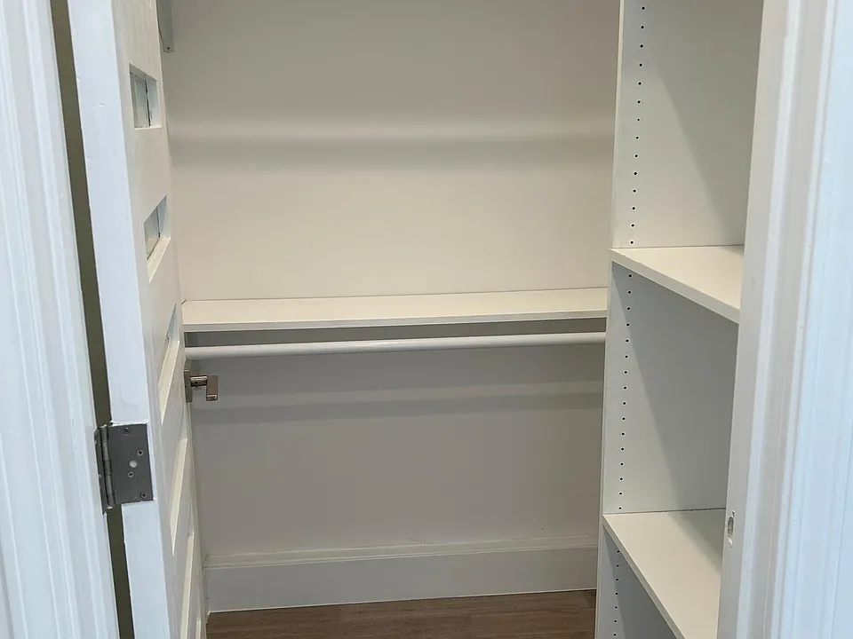 walk-in closet bedroom 1