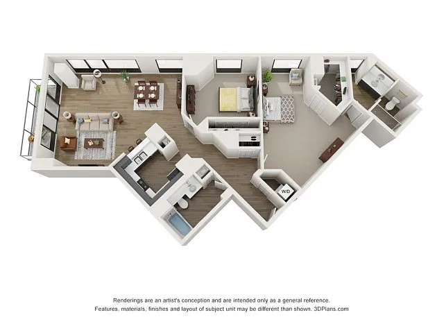 Floor plan Premiere Midtown