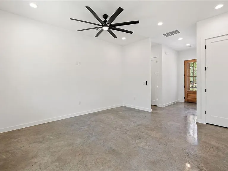 Living room looking toward front door