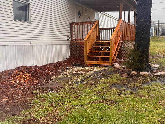 New Deck and path from parking space