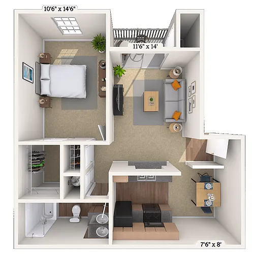 Floor plan Anderson