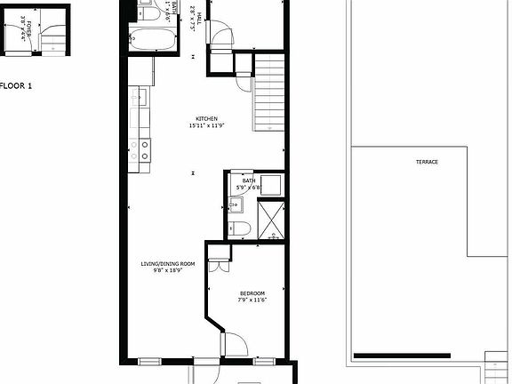 2nd image of 2062 Pacific St #Penthouse