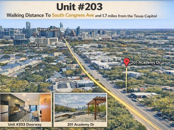 201 Academy Dr #203, Austin, TX 78704