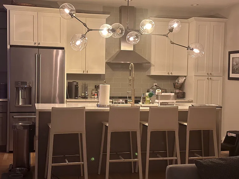 Dining area counter
