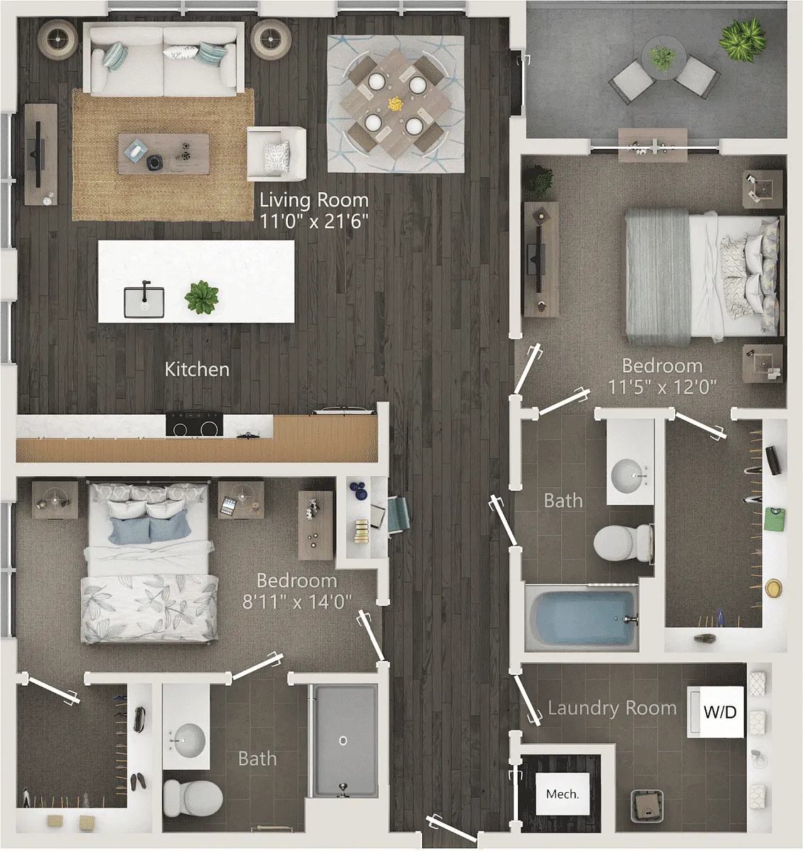 Floor plan B4