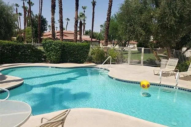 The pool that is steps from your front door!