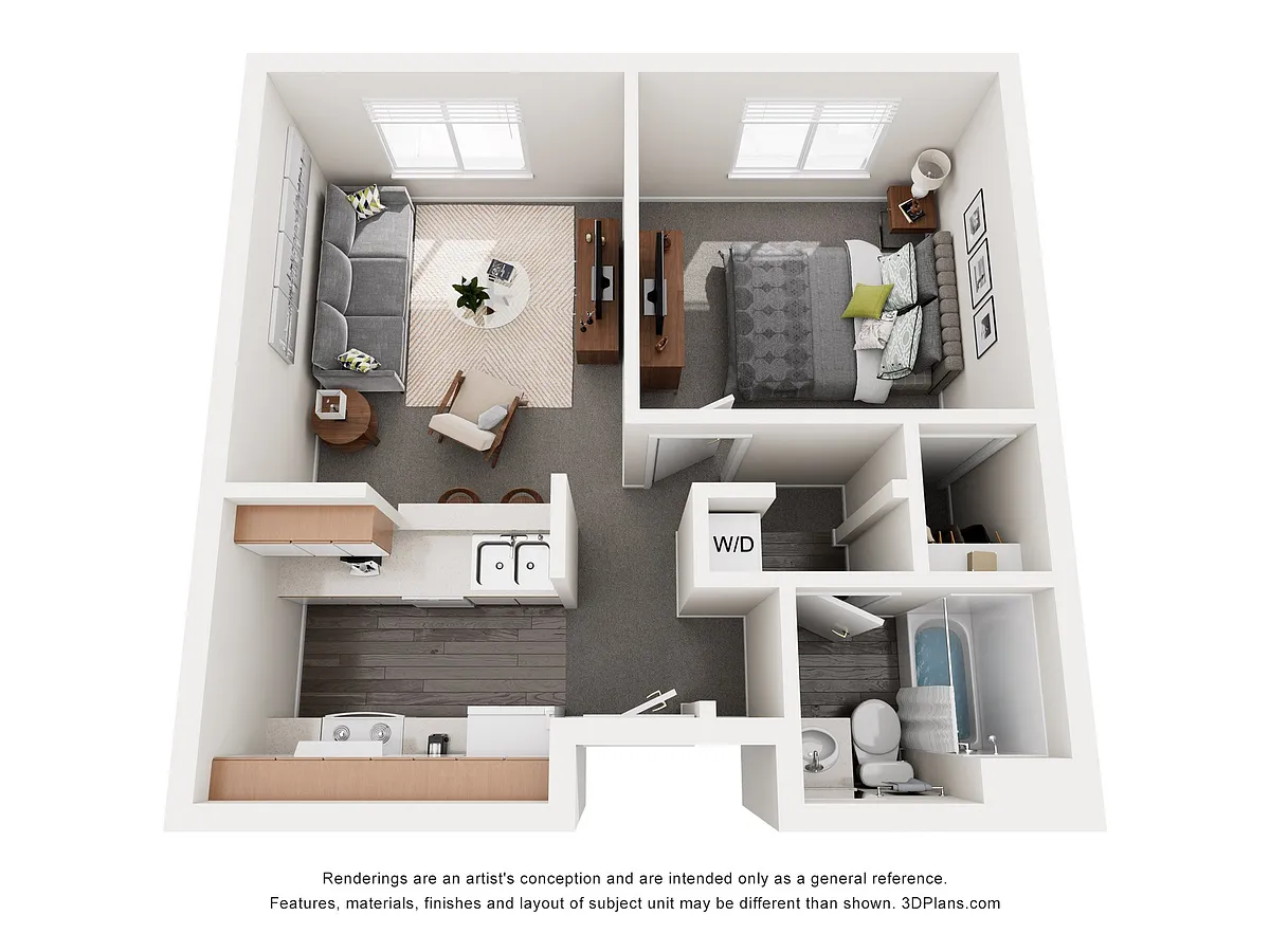 Floor plan A1 60