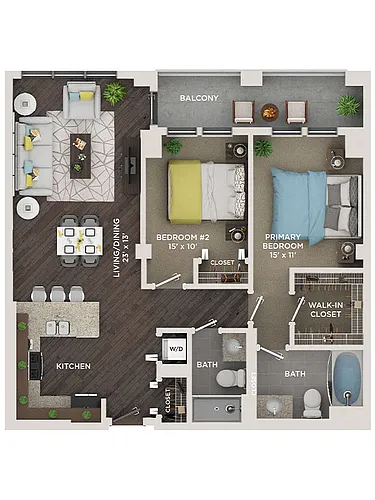 Floor plan C2