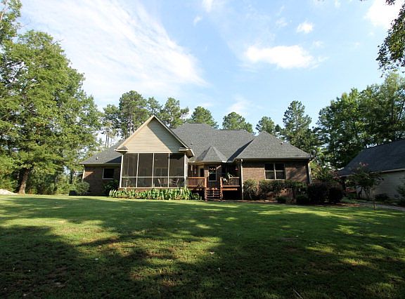 Rear view of home