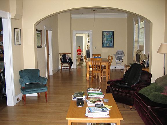 View from entrance