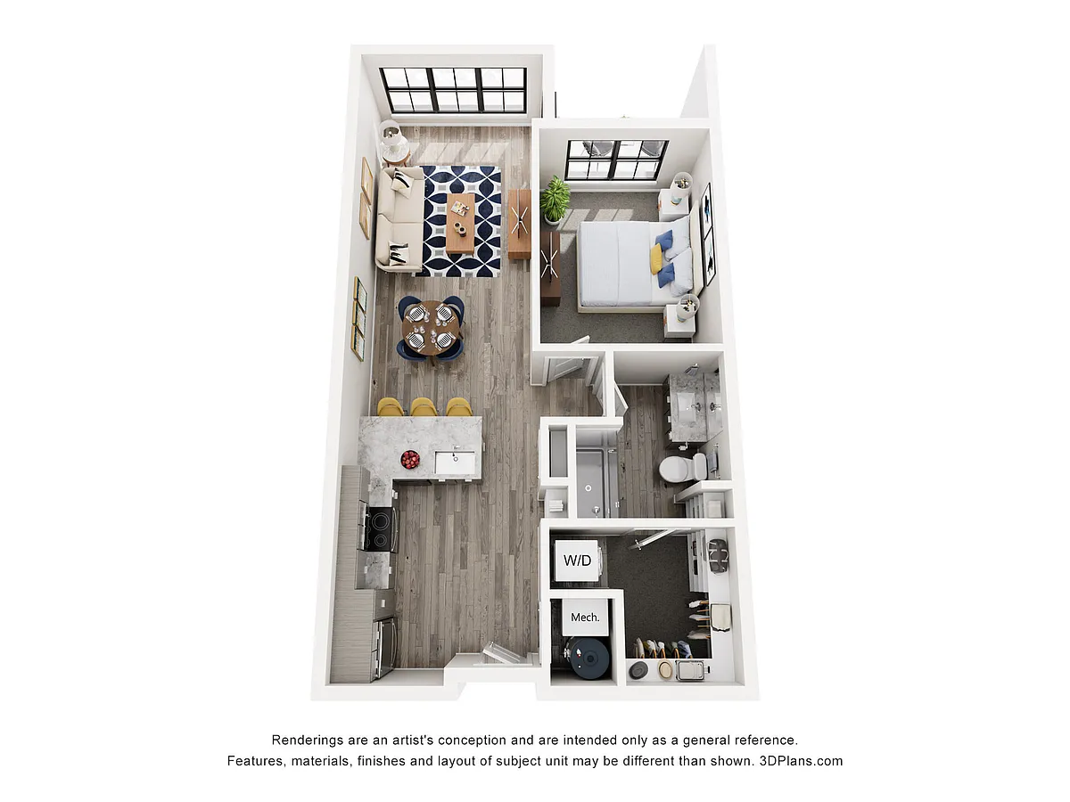 Floor plan Starboard - A1.C