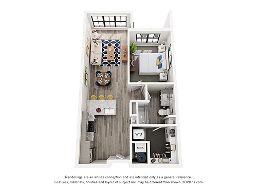 Floor plan Starboard - A1.C