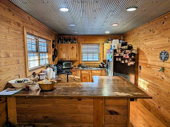 Kitchen and dining area