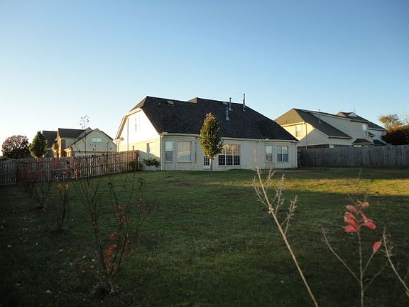 Large, corner lot backyard