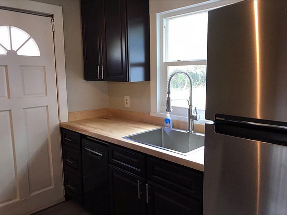 Kitchen and back door