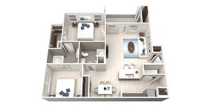 Floor plan B1