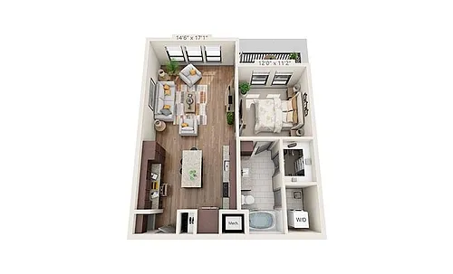 Floor plan 27-A1C