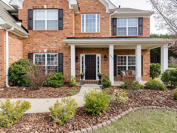Inviting front porch