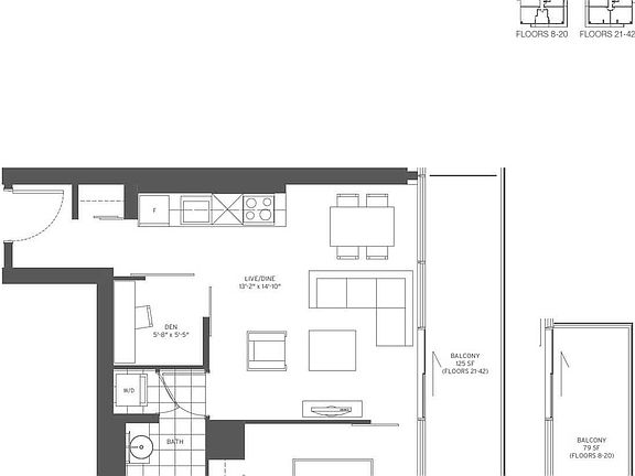 2nd image of 161 Roehampton Ave #2605
