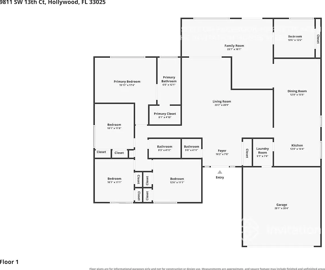 9811 SW 13th Ct Pembroke Pines, FL 33025 — Photo 2