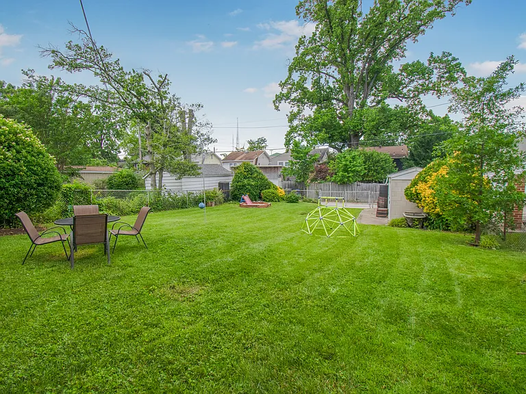 Back yard taken from north east corner