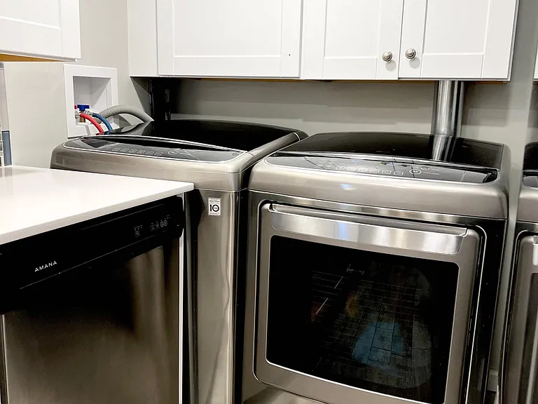 Oversized washer and dryer