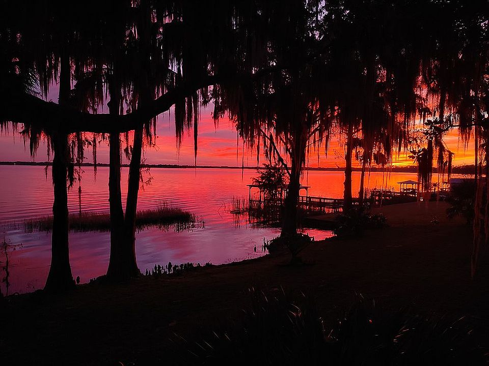 Sunset over Lake Dora
