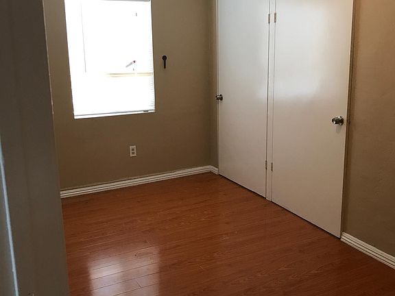 Bedroom with large closet