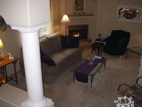 Family Room from Stair Landing