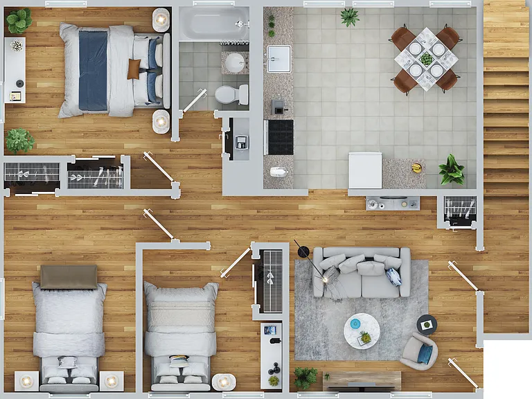 825 Sq. Ft. 825 Sq. Ft.