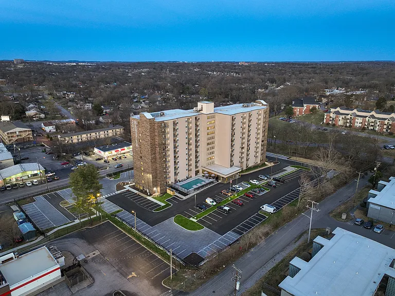 Aerial View of Building
